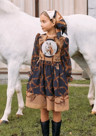 Patachou - Horse Print Dress