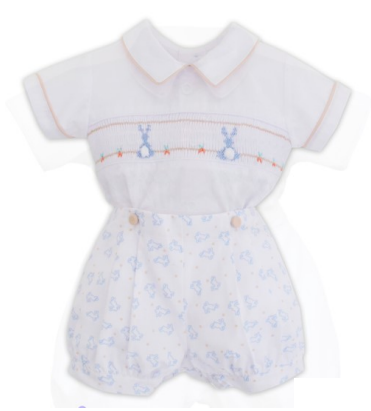 Pretty Originals - Smocked Top and Trousers Set