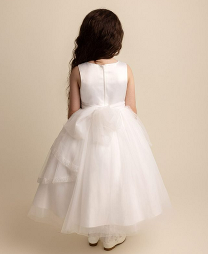 Sabrina Christening Flower Girl/Bridesmaid Dress