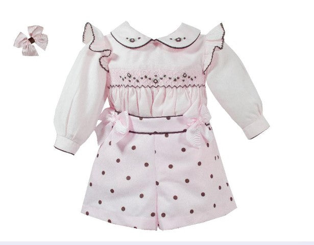 Pretty Originals Blouse and Shorts Set