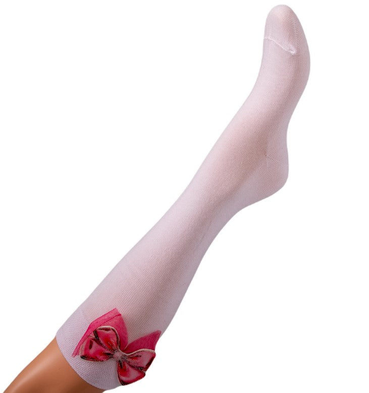 DAGA - Knee High Bow Socks