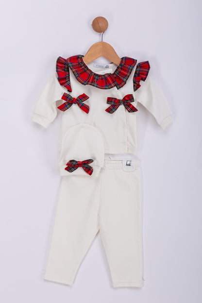 Tartan Baby 3 Piece Set