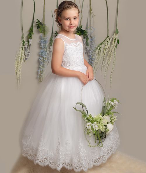 Megan - Flower Girl / Bridesmaid Dress