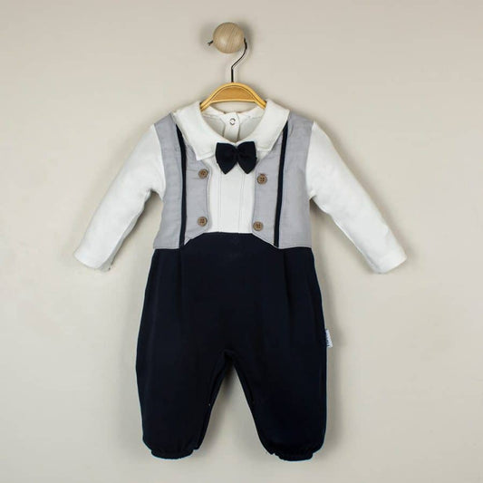 Waistcoat and Bow Tie Romper 