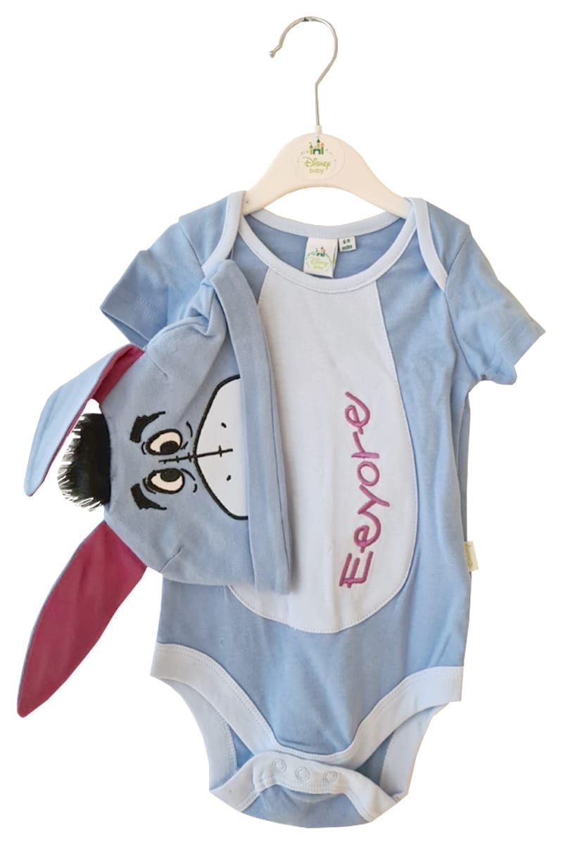 Disney Eeyore Bodysuit and Hat 